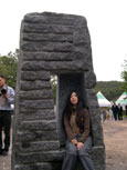 Stone Sculpture - LOVE SEAT