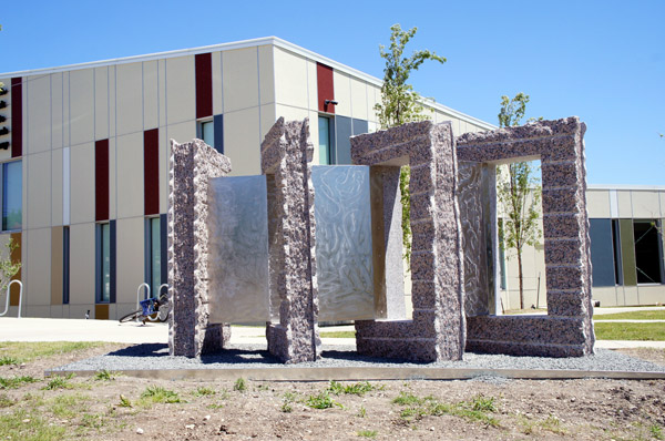 Recent Projects - FENESTRAE AETERNITATIS WHITE ROCK Sculpture