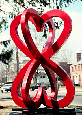 Sculpture USA - INFINITE HEART 