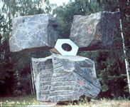 Stone Sculpture - CLOUD HANDS