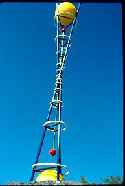 Water and Light Sculpture - LIGHT TOWER